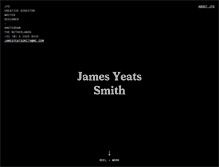 Tablet Screenshot of jamesyeatssmith.com